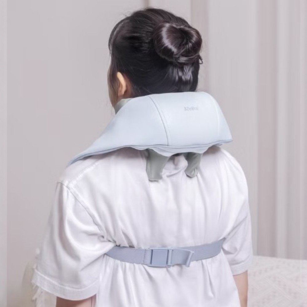 0_4(天藍) 【3ZeBra三隻斑馬】好肩力︱斜方肌肩頸按摩器 (天藍)