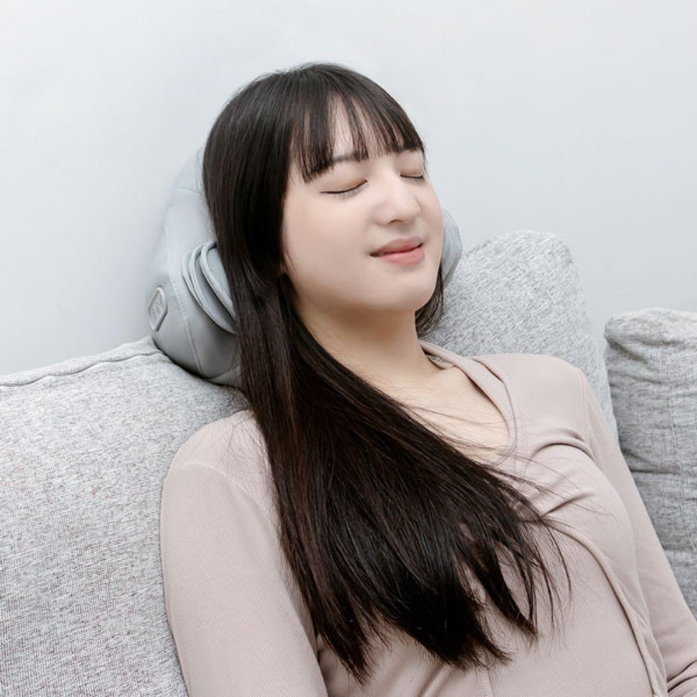 【3ZeBra三隻斑馬】朵朵枕｜氣壓熱敷頸部按摩器