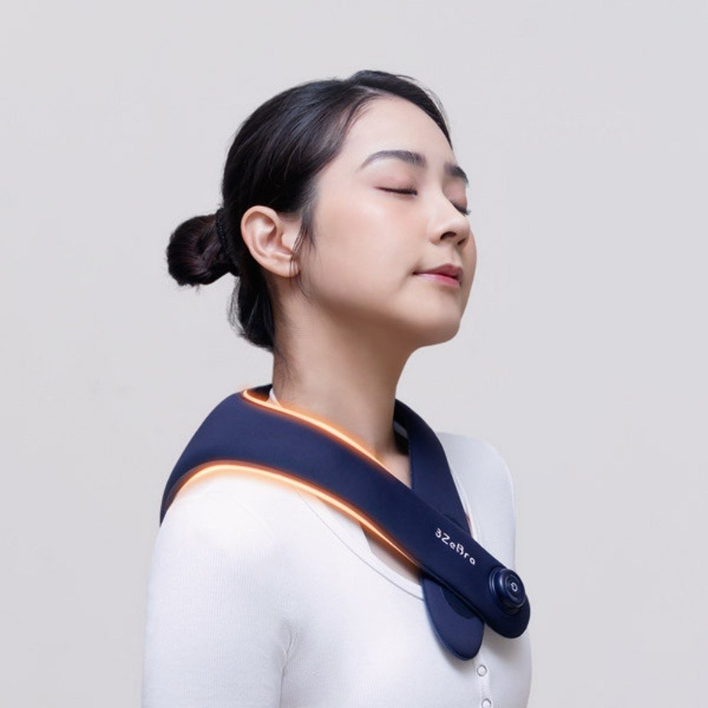 【3ZeBra三隻斑馬】紅敷人｜無線紅光溫敷圍巾