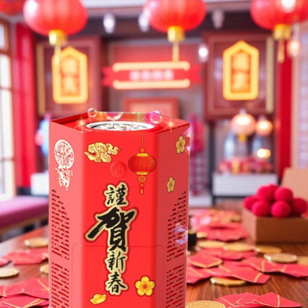 0_7 【Gan Xin柑心良品】煙花泡泡機