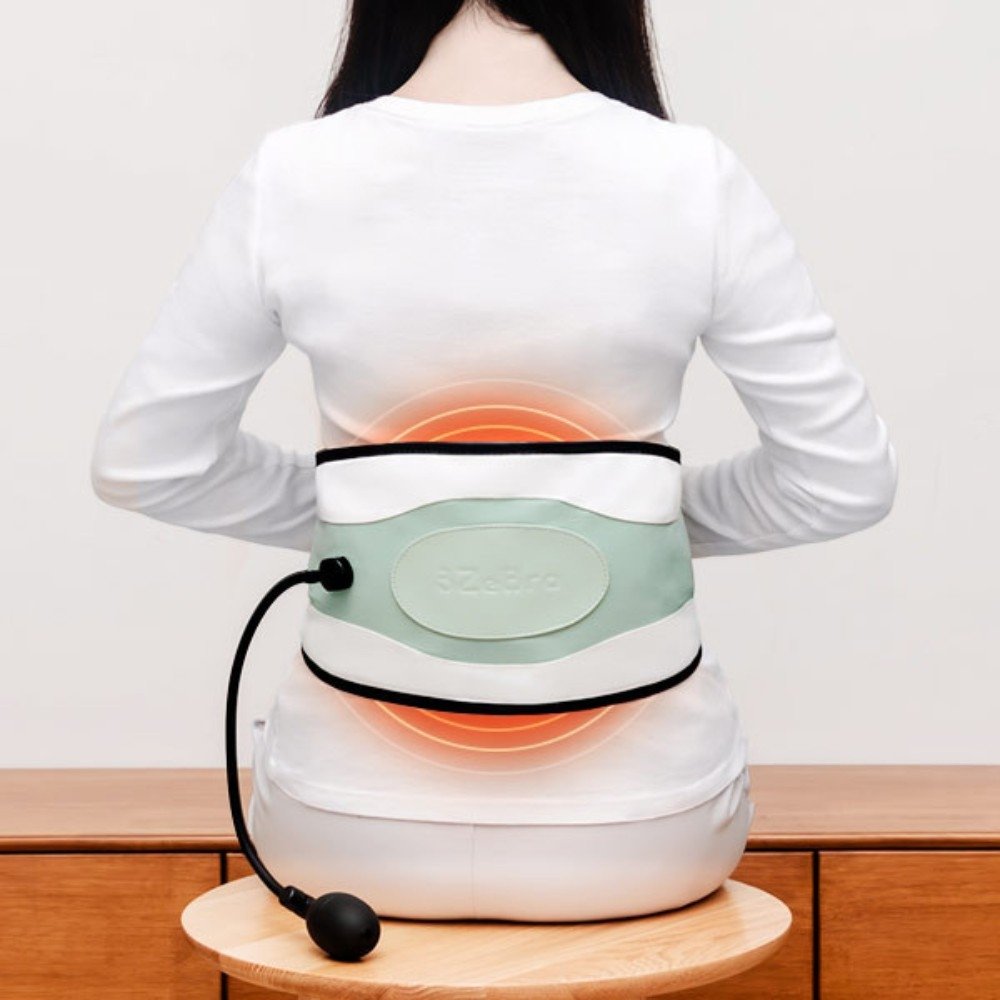 【3ZeBra三隻斑馬】呼呼腰｜氣囊熱敷腰部按摩器