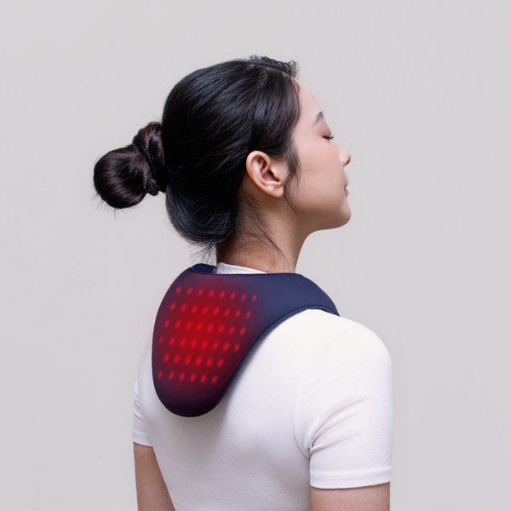 【3ZeBra三隻斑馬】紅敷人｜無線紅光溫敷圍巾