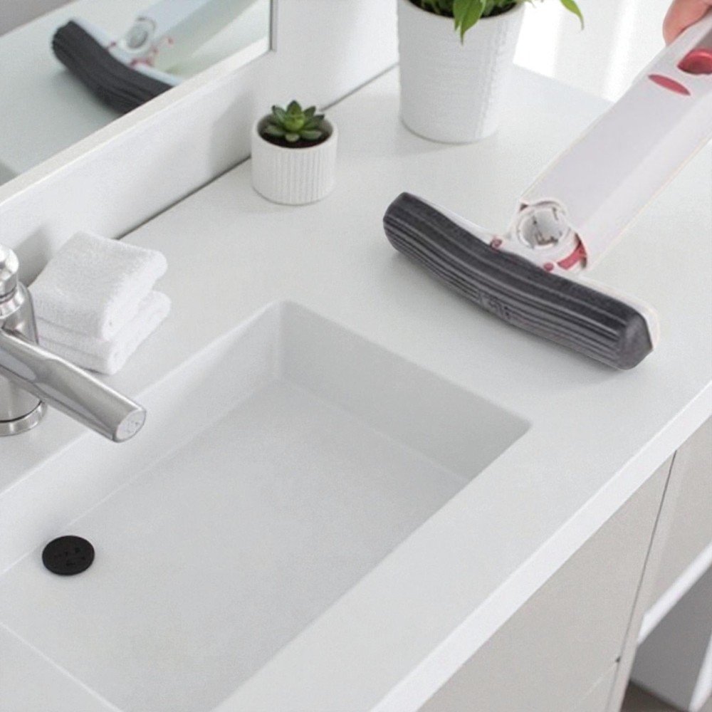 【Gan Xin柑心良品】免沾手輕巧迷你拖把