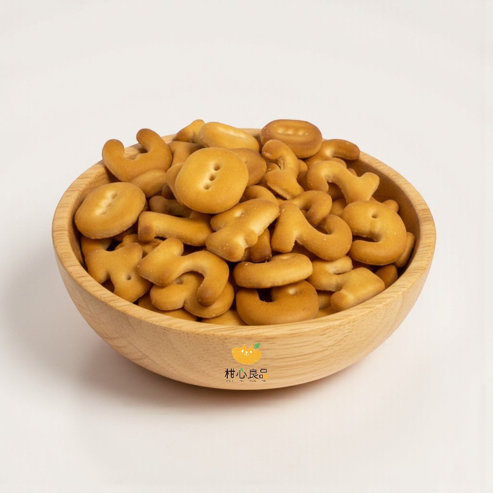 【Gan Xin柑心良品】酥脆數字餅200g-4包組